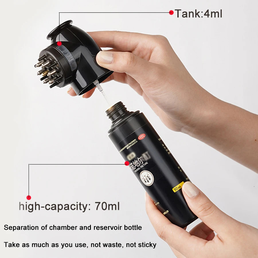 Scalp Applicator Liquid Comb For Hair Scalp Treatment Serum Oil Essential Oil Liquid Guiding Comb Apply Hair Care 240626