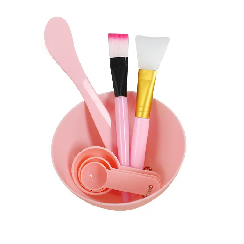 Brush Mask Bowl Spoon Set Mask Brush Bar DIY Beauty Tools Mixing Tools Skin Care Makeup Supplies Woman Tools 240626