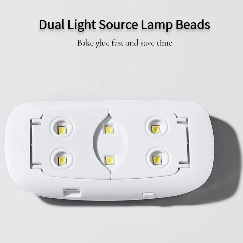 Mini Mouse Gel Nails Polish Drying Lamp USB Nail Po Machine Professional Manicure Tool Salon Equipment 240626