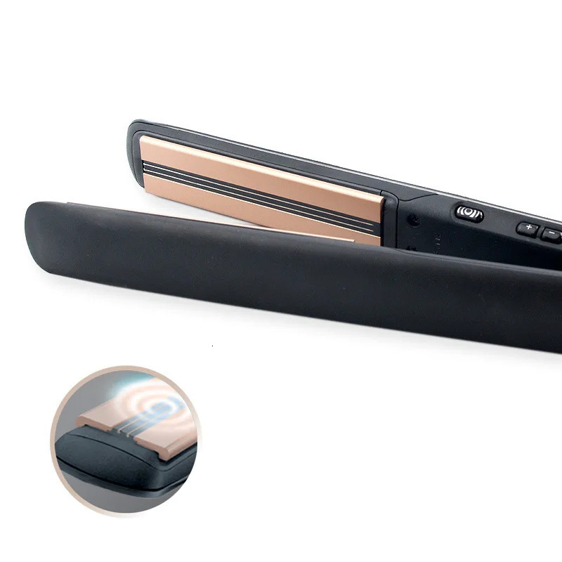 S8590 Hair Iron Keratin ion Hair Straightener and Ceramic Plates Flat Iron With Digital high 450F Temperature 240626