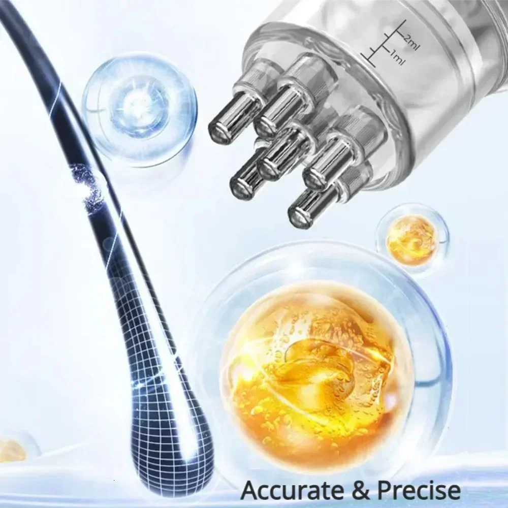 Scalp Applicator Liquid Comb Portable Mini Massage Comb Essential Oil Liquid Guiding Massager Anti Hair Loss Scalp Care Tools 240626