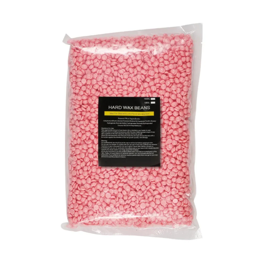 500g/Pack Wax Beans Film Pellet Removing Bikini Face Hair Legs Arm Bean Unisex 240626