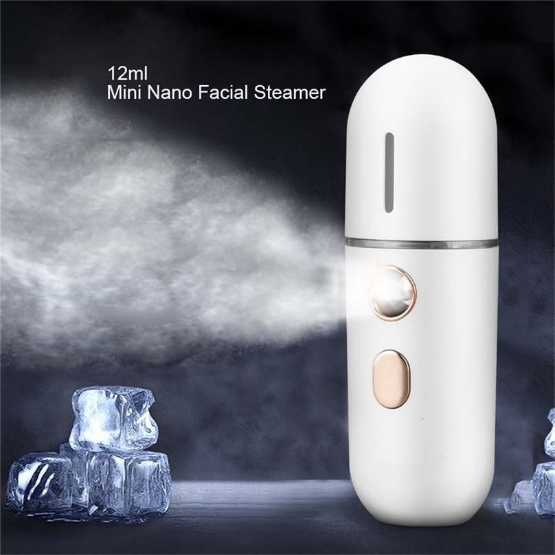 CkeyiN 30ml Mini Steamer Mist Sprayer Nano Hydrating Face Mist Spray Bottle Humidifier Spa Skin Care 240626