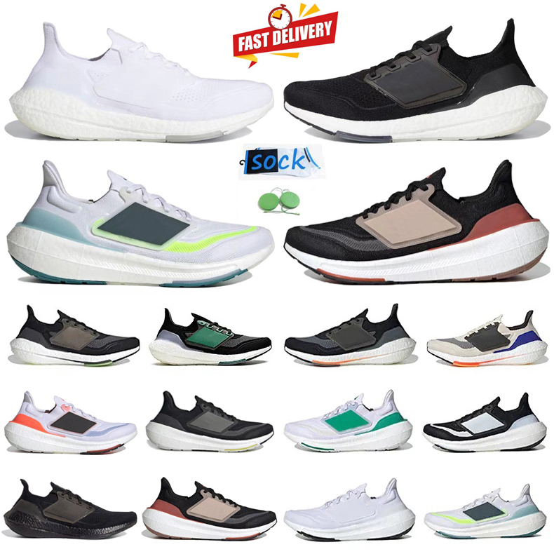 2024 Light Running Shoes Men Women Designer Sneaker Flat Mesh Core Black White Grey Solar Yellow Red Sub Green Orange Platform Man Outdoor Trainers Sports Sneakers