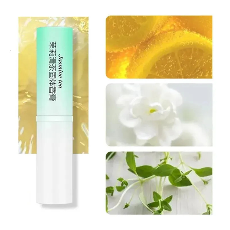 Flower Peach Fragrances Solid Perfumes Balm Women Men Mini Portable Mild Lasting Aroma Fragrances Body Antiperspirants 240626