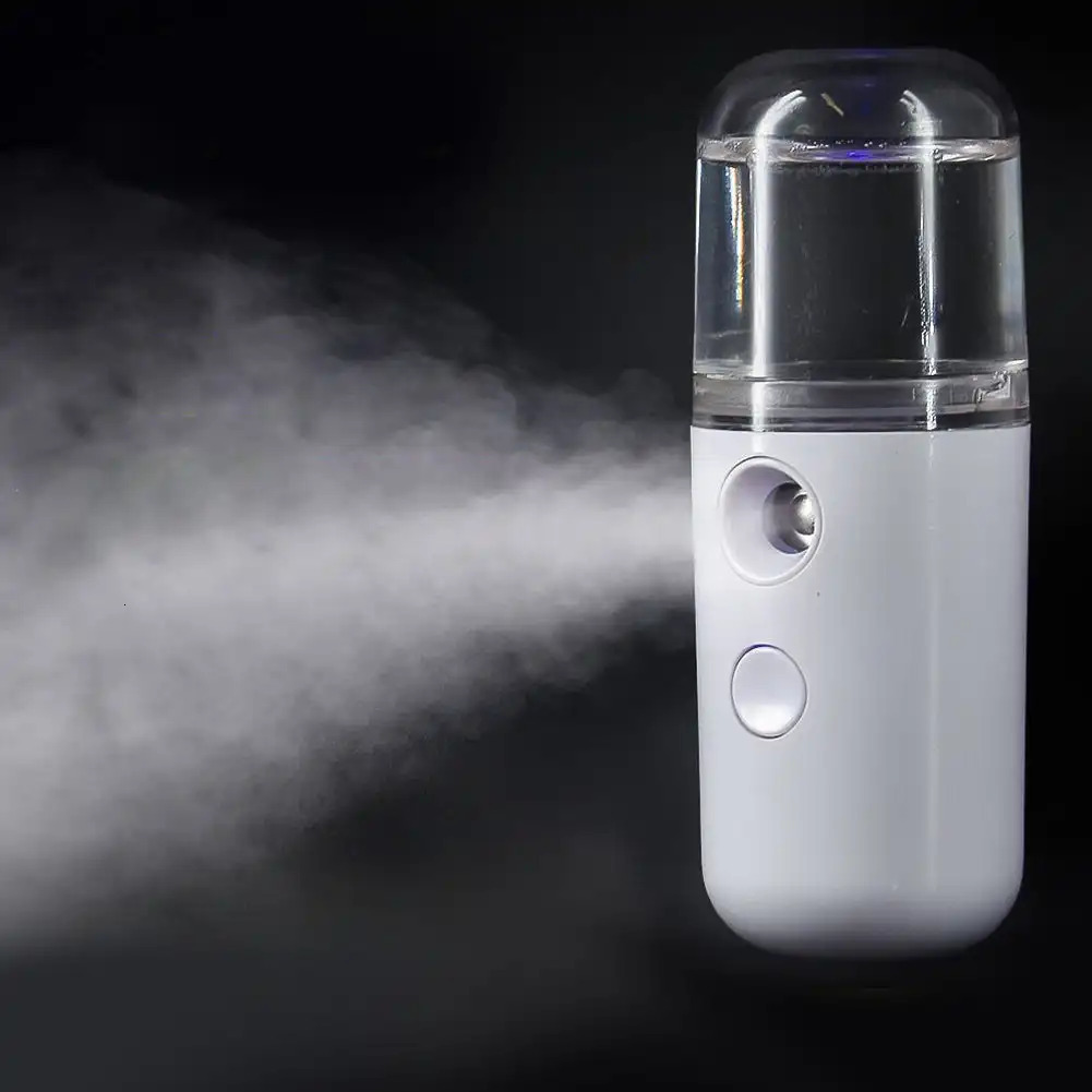 Car Air Humidifier Mini Nano Sprayer USB Nebulizer Purifier Aroma Essential Oil Diffuser Face Water Replenishment 240626