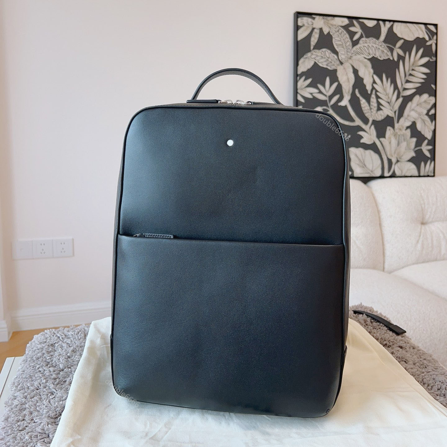 Luxury Designer New Leather Men's Backpack Black Laptop Bag Student Bag Book Bag Messenger Bag Work Bag Fashion Shoulder Bag Crossbody Bag Mountain Bag