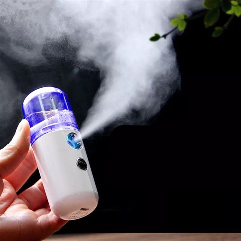 Mini Nano Mist Sprayer Cooler Steamer Humidifier USB Rechargeable Face Nebulizer Beauty Skin Care Tools 240626