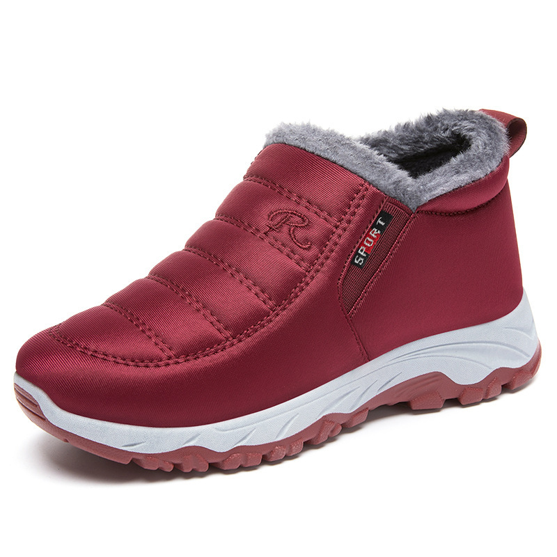 Women Cotton Shoes S Winter New Cashmere Thick Snow Boots In Old Short Warm Beijing Ddmysaturn