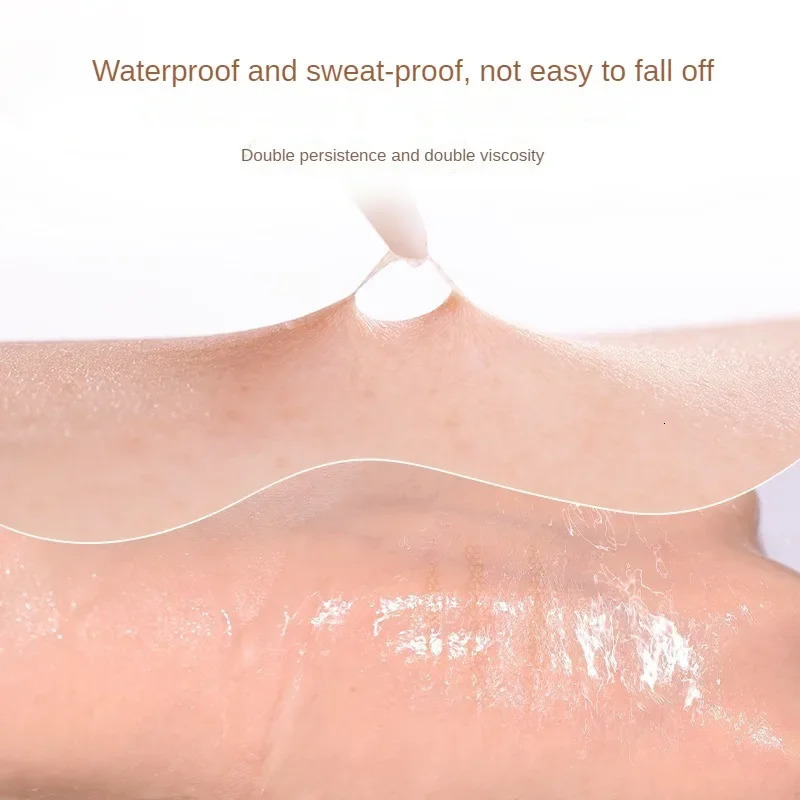 Natural Invisible Double Eyelid Tape Stickers Fiber Instant Eyelid Lift Paste Long Lasting Bigger Eyes Beauty Tool o240626