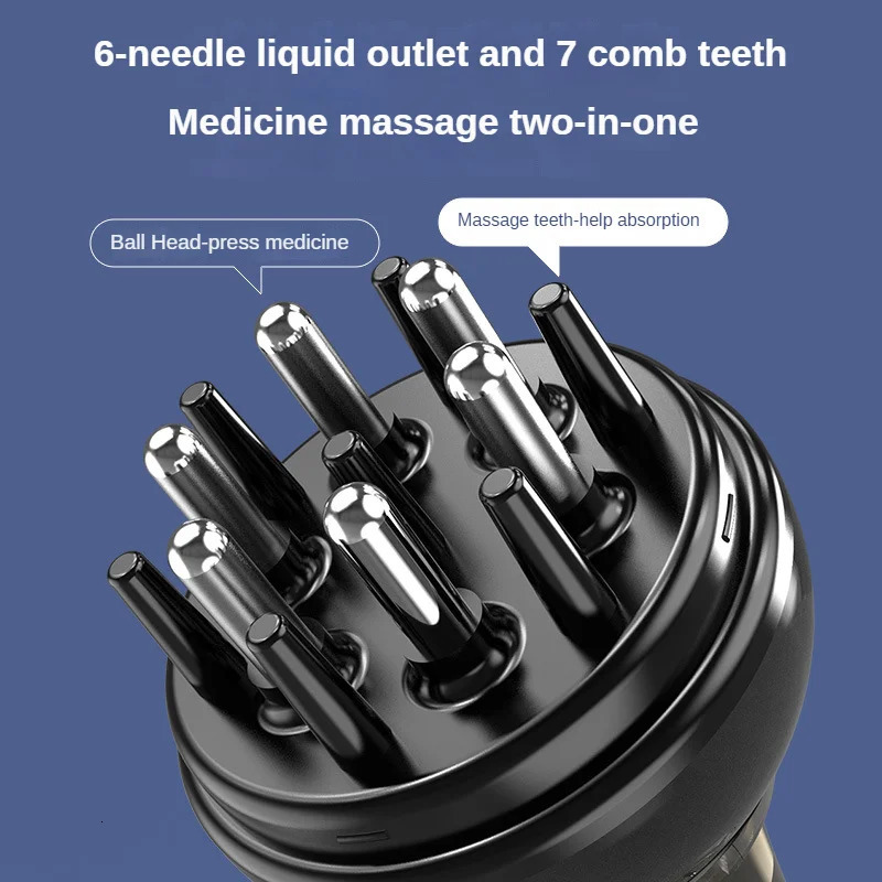 Scalp Applicator Liquid Comb for Serum Oil Nourish Mini Portable Hair Roots Massage Medicine Comb Hair Head Massager 240626