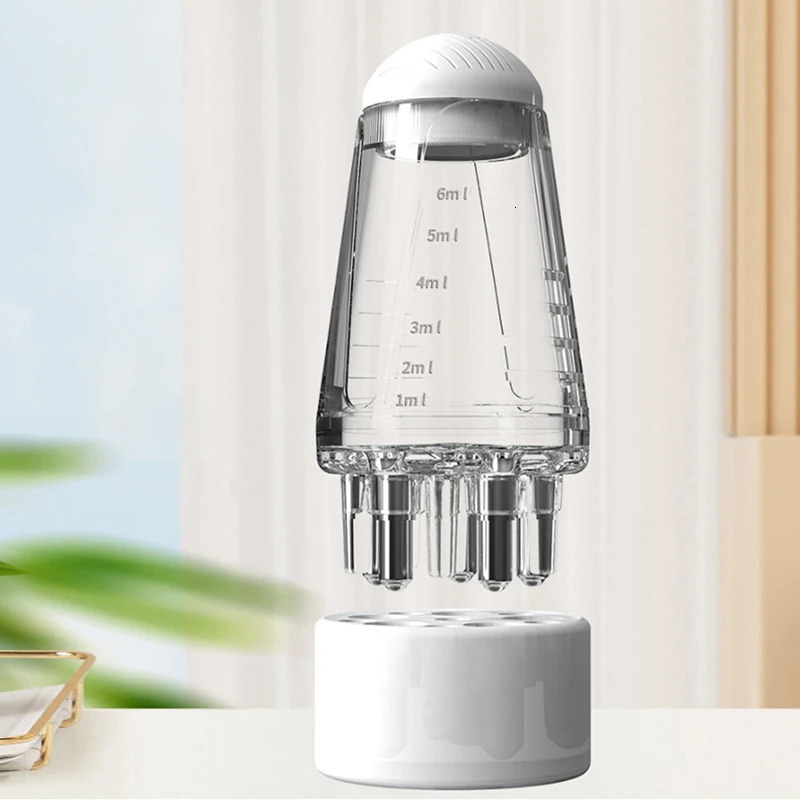 6ml Scalp Applicator Mini Head Massager Roller Ball Brush Essential Oil Medicine Liquid Applicator Massage Comb 240626