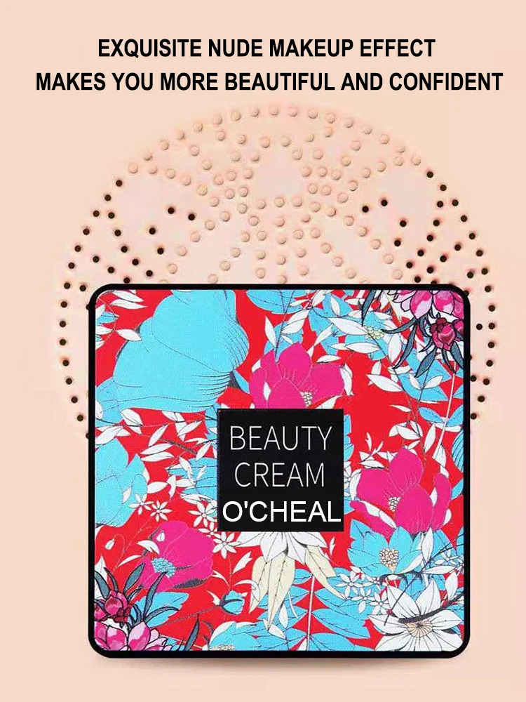 shroom Head Air Cushion CC Foundation Concealer Oil-control BB Cream Face Base Makeup Cosmetics Moisturizing X251023