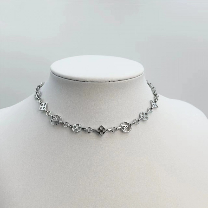 Splicing letter necklace female collarbone chain personalized and beautiful woman necklace