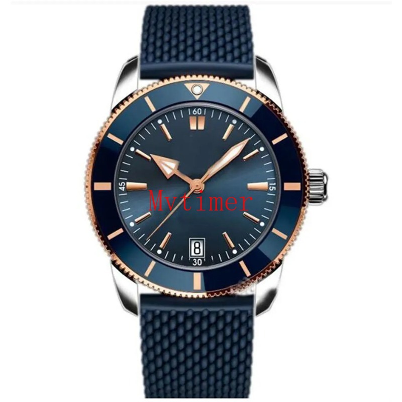 Top AAA BR Luxury Brand Super Fashion Marine 46mm Mens Watch Two Tone Date Calibre Automatic Mechanical Movement Index 1884 CmnX Men Wristwatches