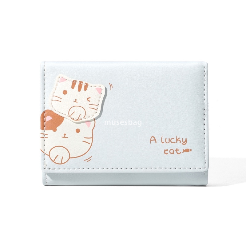 Designer Women's High end Fashionable and Cute Card Bag Fashionable and Minimalist PU Short 30% Discount Classic Lightweight Large Capacity Zero 
