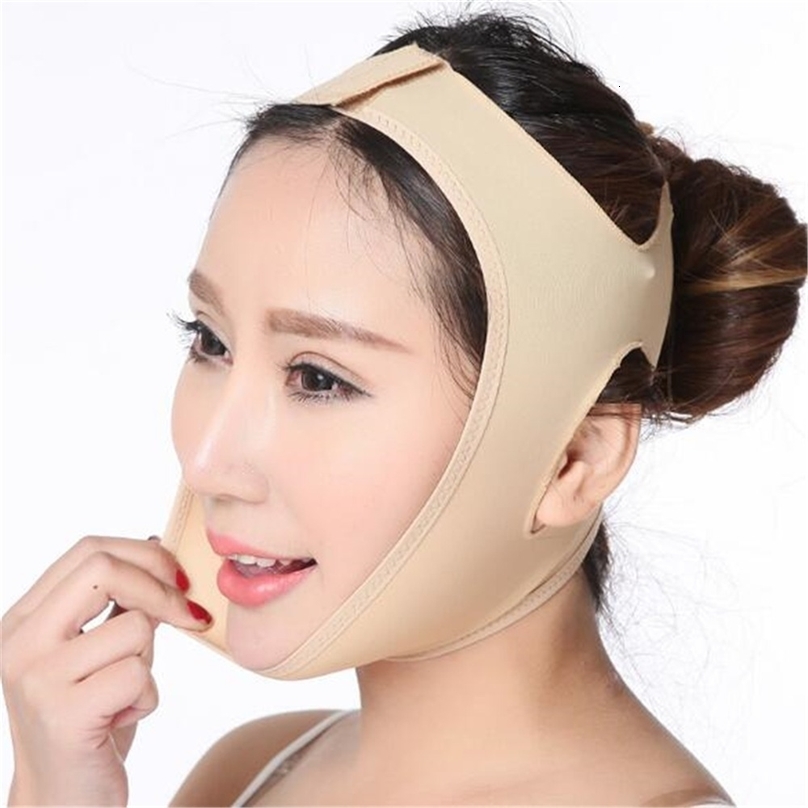 Elastic Face Slimming BandageLine Face Shaper Women Chin Cheek Lift Up Belt Massager Strap Skin Care Tools Beauty 240626