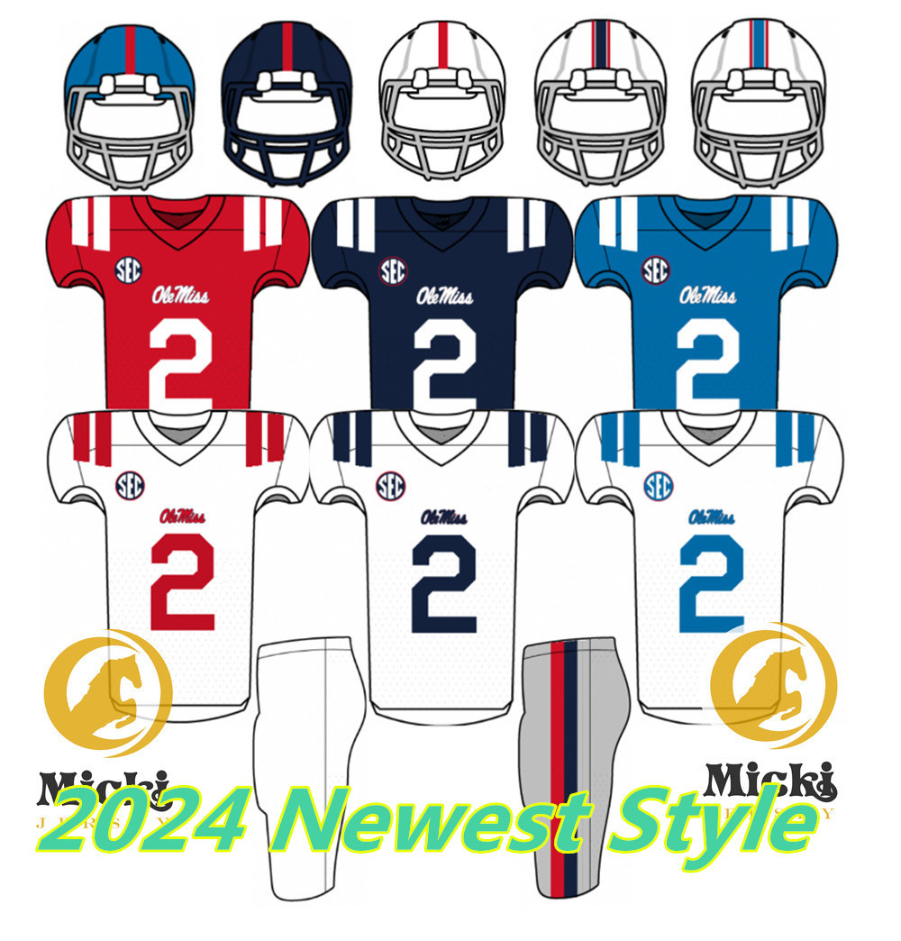 John Saunders Jr. Trey Washington Jaxson Dart Ole Miss Rebels Football Khari Coleman Jersey Zach Evans Otis Reese Zxavian Harris Michael Trigg Laremy Tunsil Jerseys