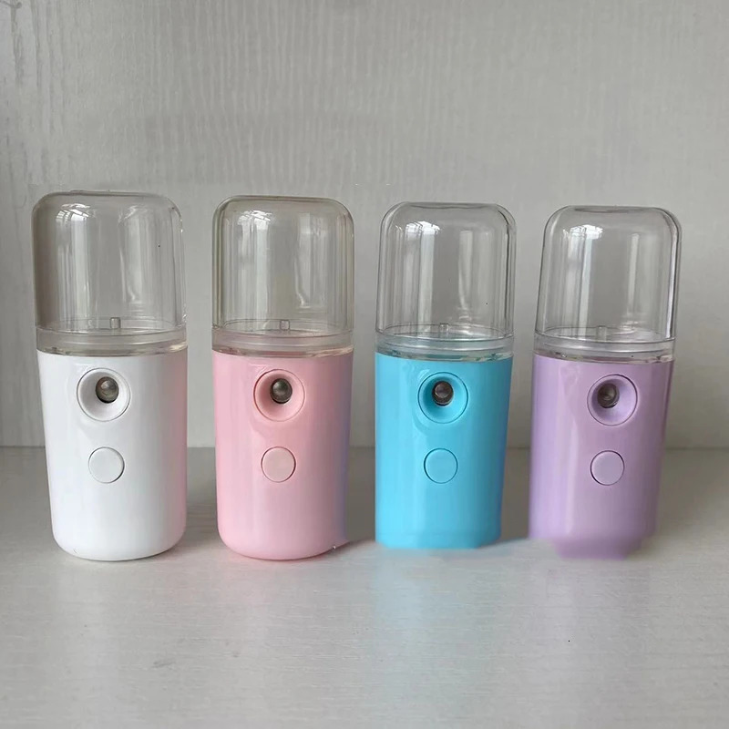 Mini Portable Humidifier Steamer Device Beauty Spray Hydrating Apparatus Cold Spray Apparatus Rechargeable Nano Spray 240626