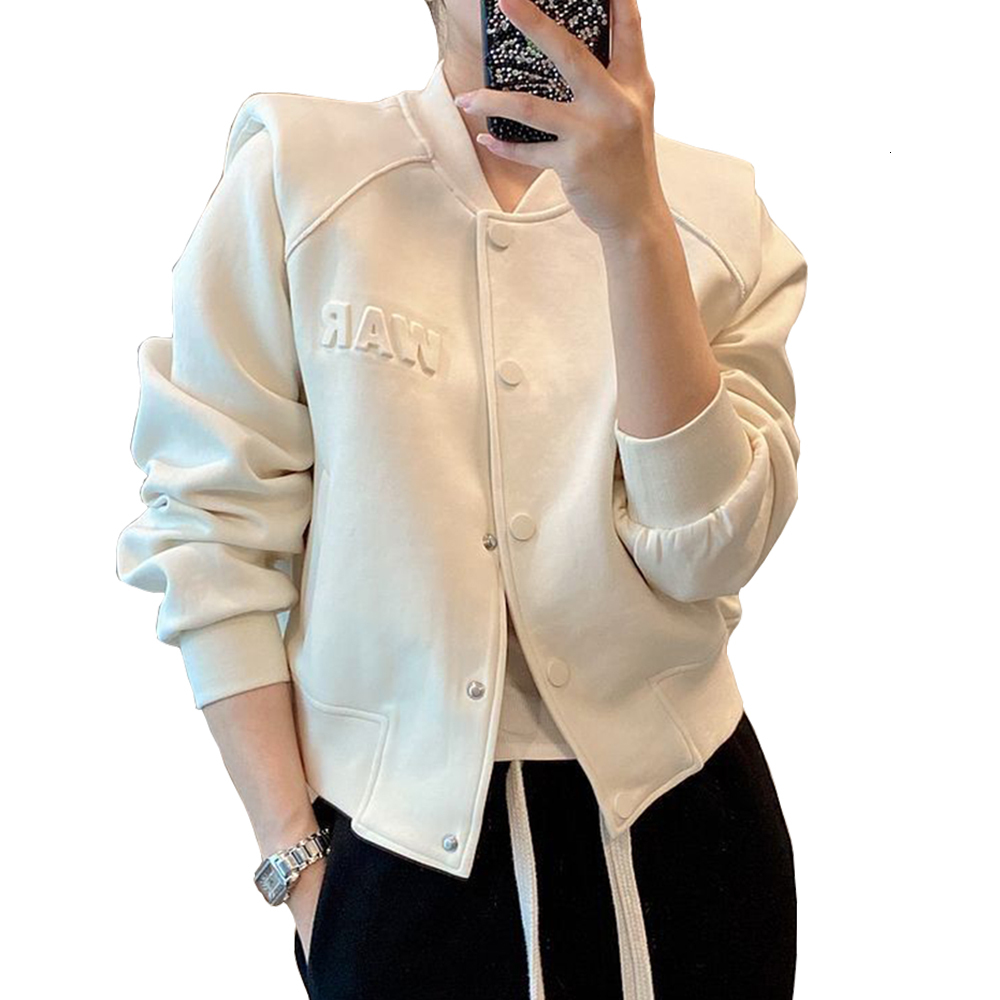 Buttons Loose Women's jacket Stand Collar Bomber Jacket Female Casual outwear korean Woman clothing spring autumn tops women F6.27#38