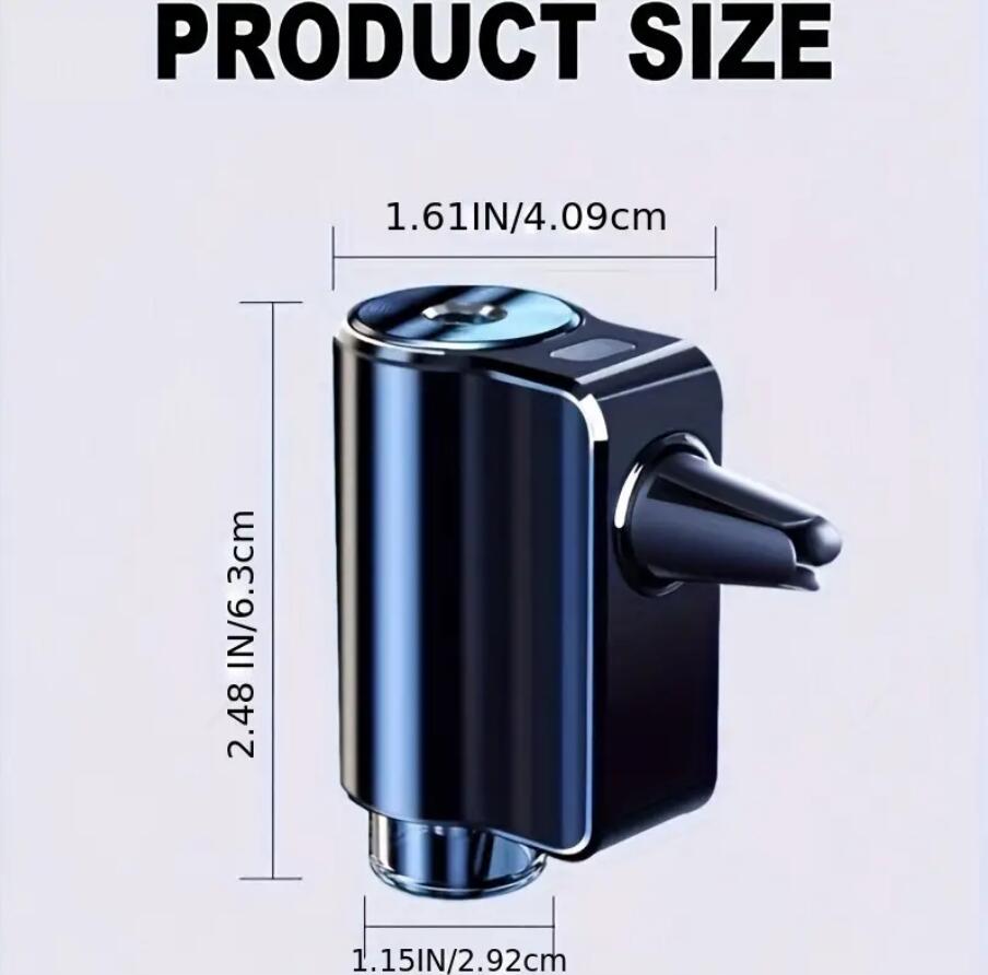 Car Aroma Diffuser Aromatherapy Spray Freshener Machine Air Conditioning Vents Essential Car Oil Diffuser