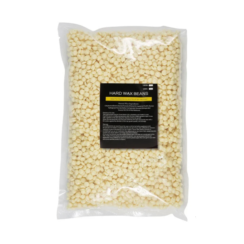 500g/Pack Wax Beans Film Pellet Removing Bikini Face Hair Legs Arm Bean Unisex 240626