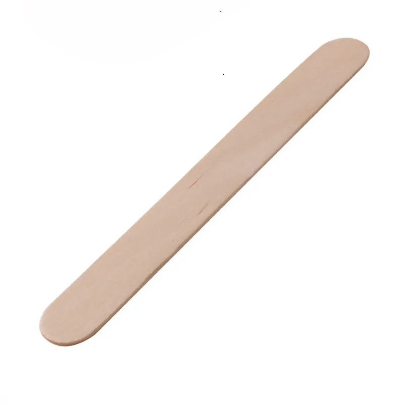 100pc Wooden Waxing Stick Hair Disposable Spatula Bean Body Beauty Tool Face Eyebrows Applicator Depilation Wooden Stick 240626