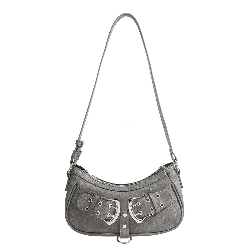Street trend niche design American sweet and cool spicy girl fashion niche underarm bag fashion trendy bag women's new casual versatile shoulder 