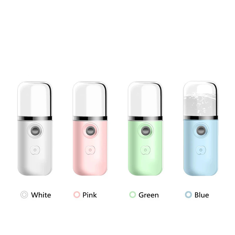 Mini Nano Sprayer Cooler Steamer USB Rechargeable Mini Humidifier Skin Face Care Nebulizer Beauty Spa 240626