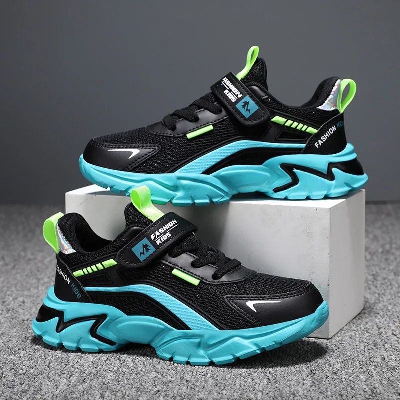 Childrens casual pink girls breathable mesh summer student childrens sports walking shoes 240627 XJ260303