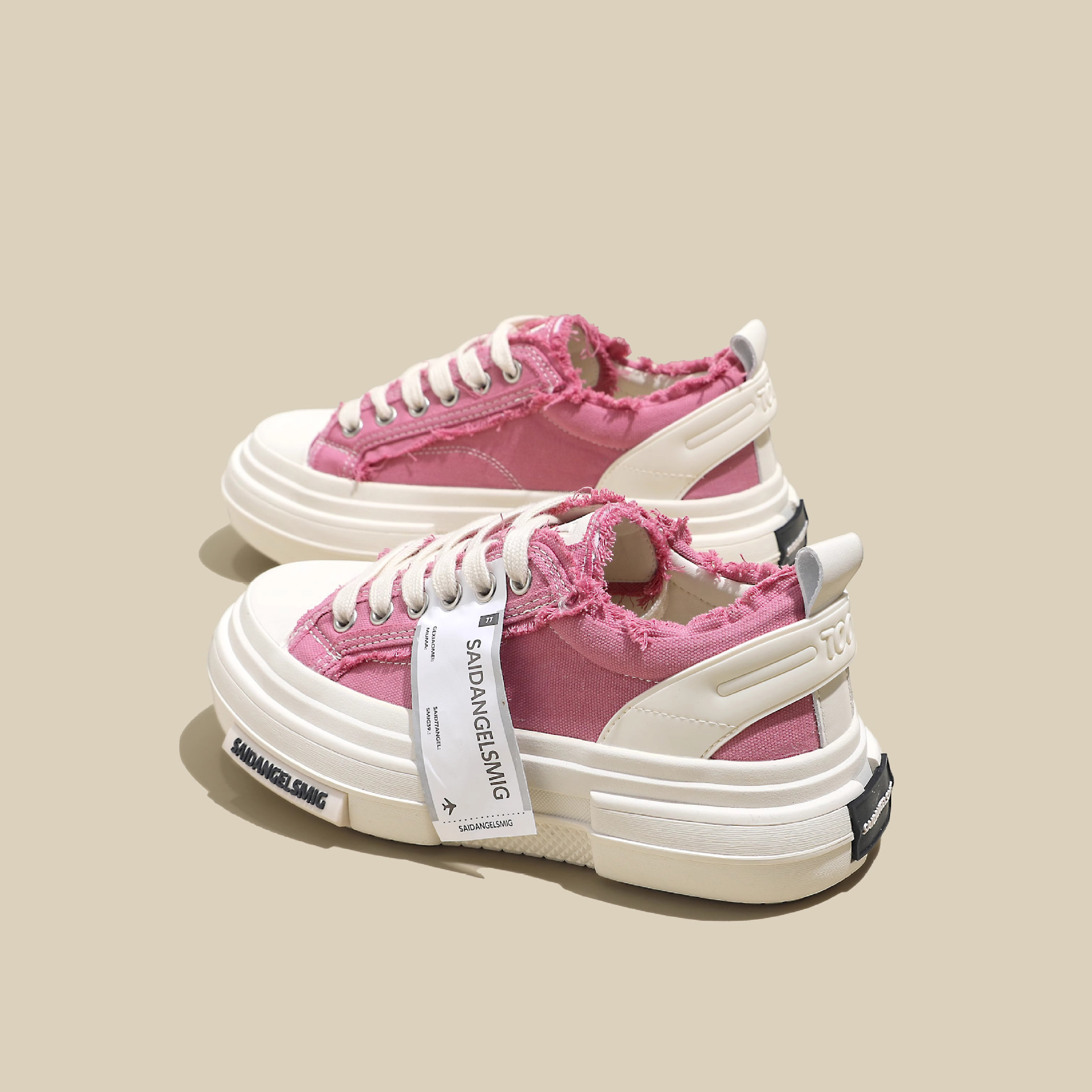 Casual Shoes GAI Cheaper canvas Non Brand Men Women Shoes Orange purple Five Fingers Cycling Outdoor Shoe