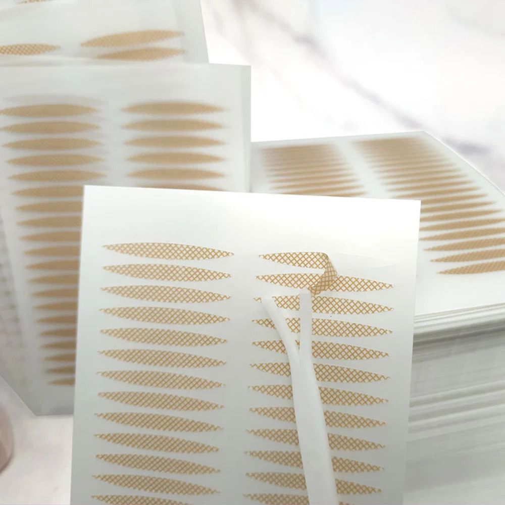20PairsSheet Invisible Eyelid Sticker Lace Eye Lift Strips Double Eyelid Tape Adhesive Stickers Eye Tape Tools 240626