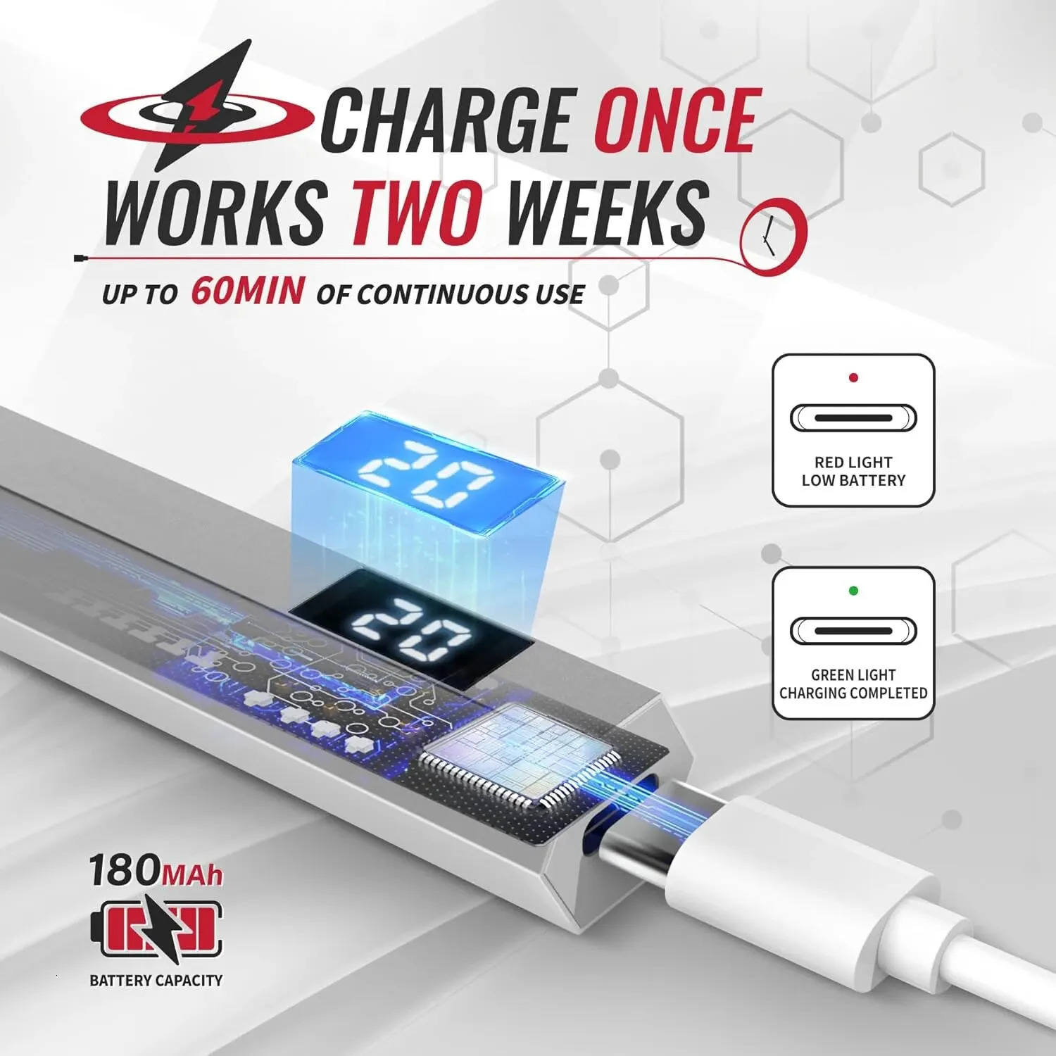 Mini Handheld UV Led Lamp For Nails Portable Rechargeable Nail Dryer For Curing Polish With Display Manicure Machine 240626