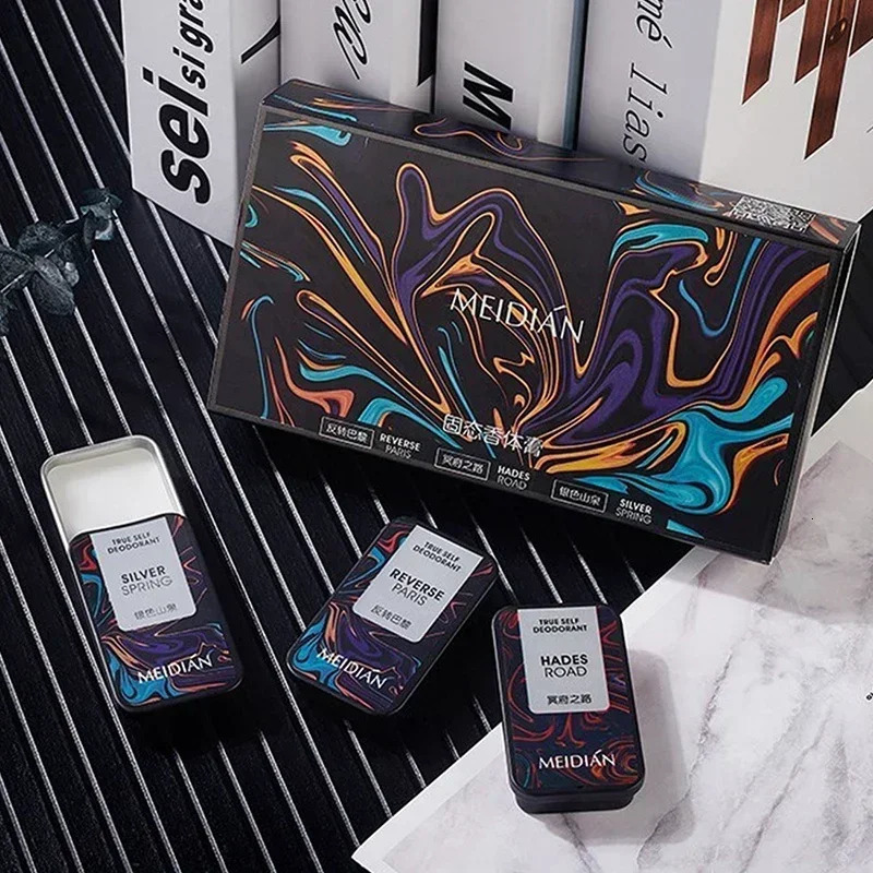 Portable Solid Perfume Set Fragrance Women Men Balm Fresh Natural Longlasting Body Antiperspirant Reverse Paris 240626