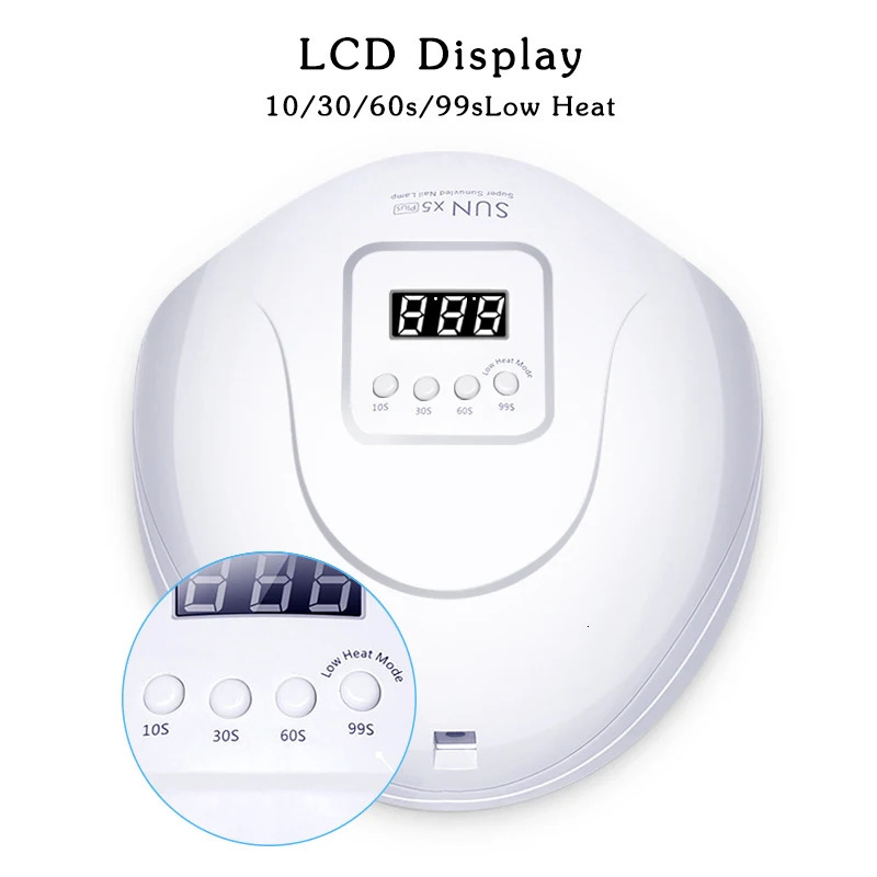 Nail Dryer LED Nail Lamp UV Lamp for Curing All Gel Nail Polish With Motion Sensing Manicure Pedicure Salon Tool 240626