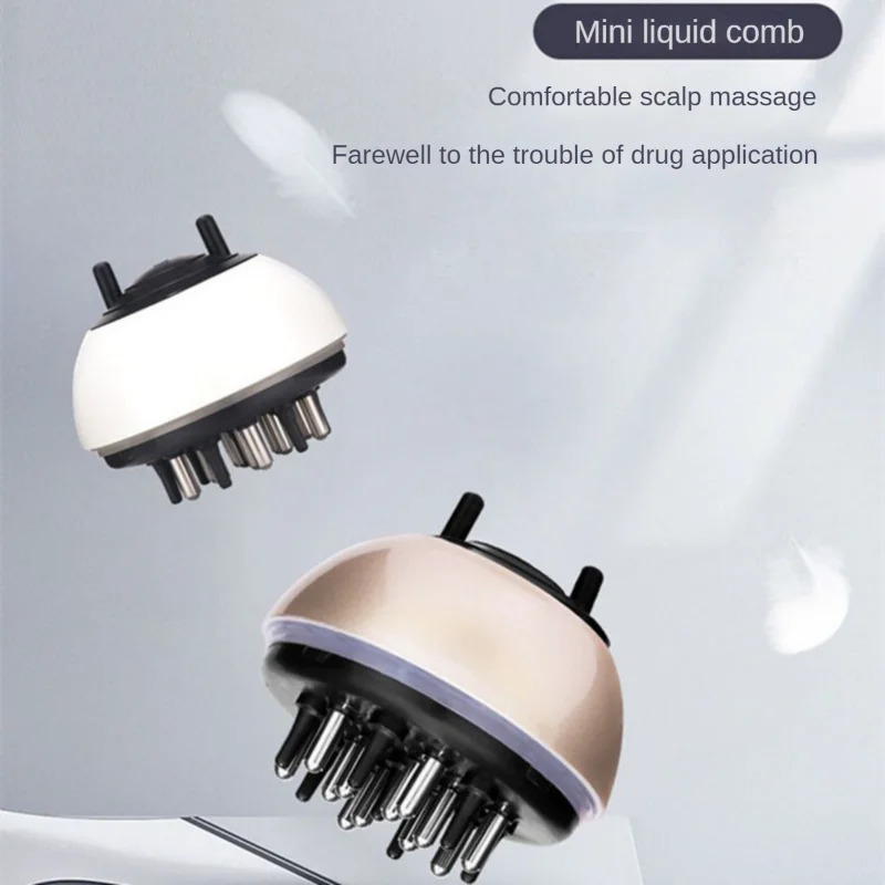 Scalp Applicator Liquid Comb for Hair Scalp Treatment Essential Oil Guiding Massager Brush Serum Oil Apply Device 240626