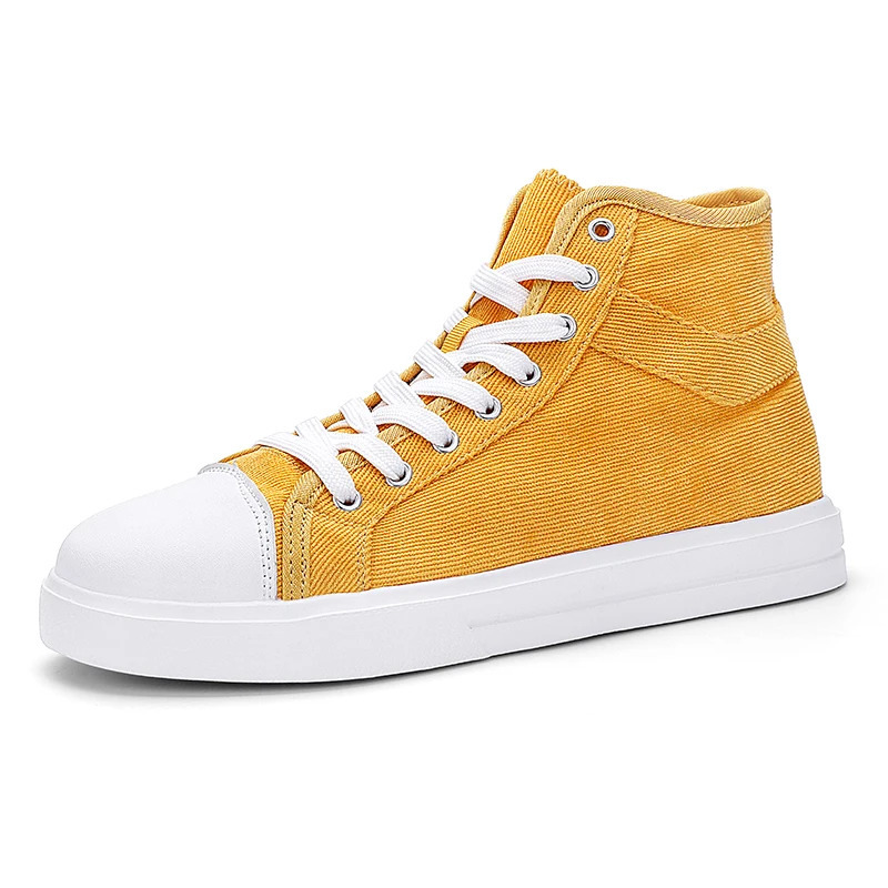Sneakers Skateboarding Women Men for Unisex Lightweight High-top Canvas Shoes Couple Walking Male Gig Size 36-46