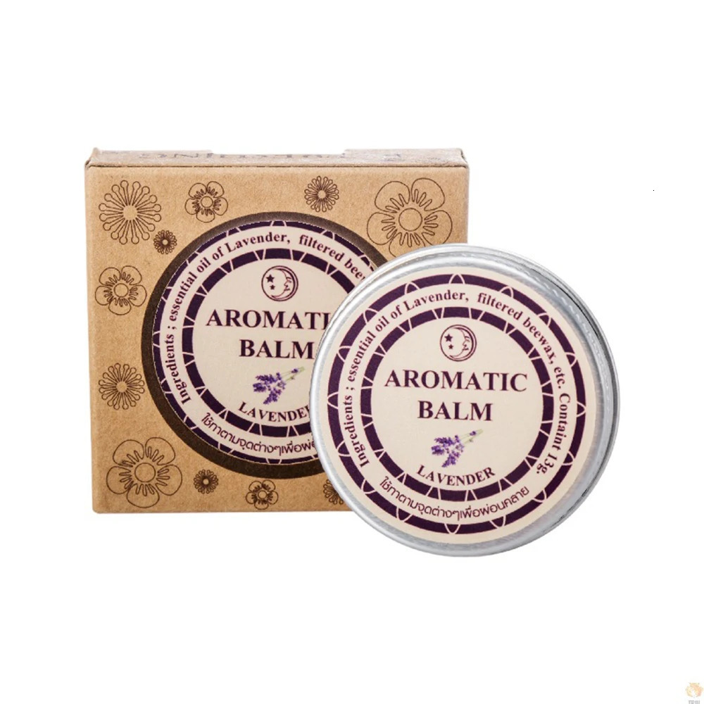 Effective Lavender Aromatic Balm Help Improve Sleep Soothing Cream Essential Oil Insomnia Relieve Stress Anxiety Cream 240626