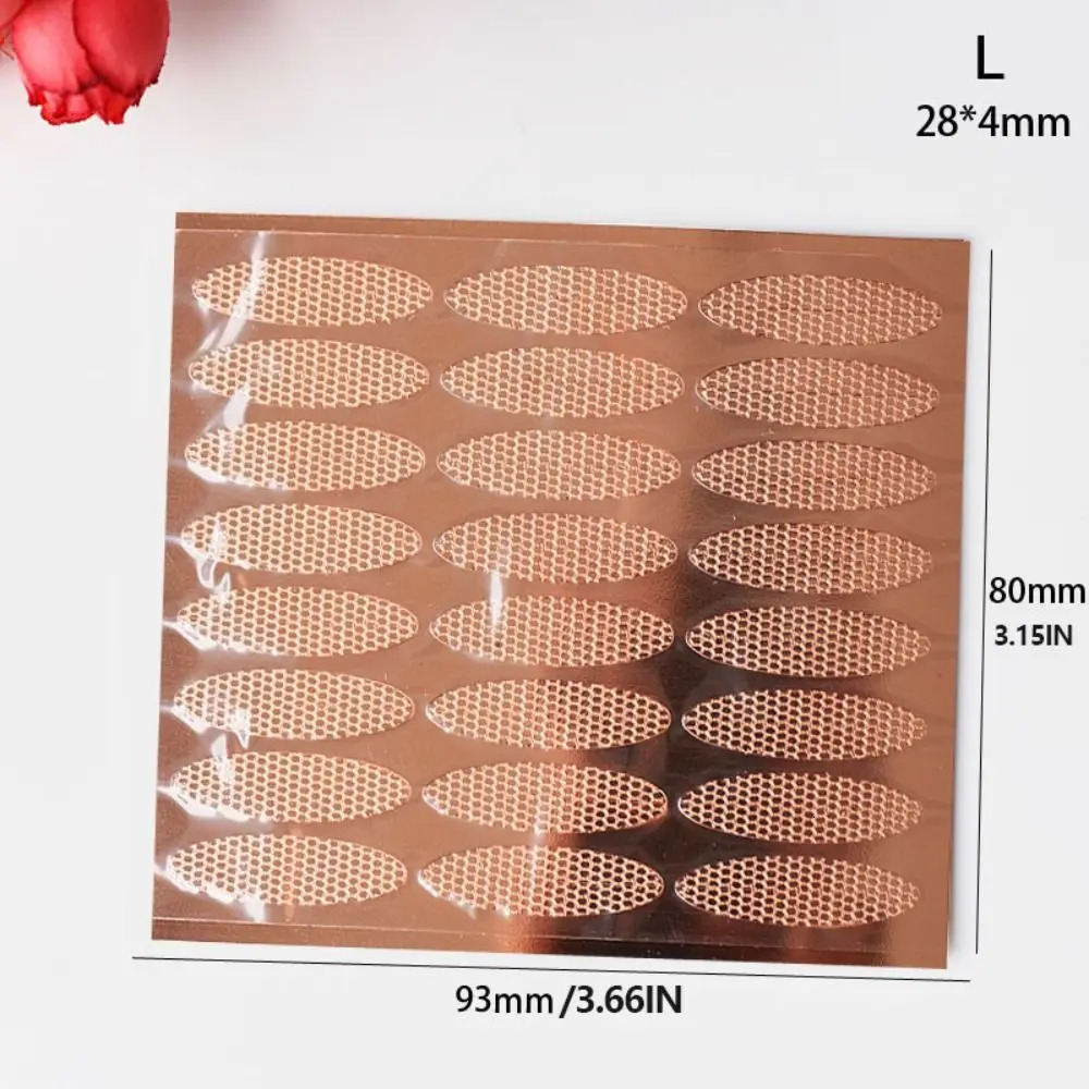 MLXL Eyelid Tape Sticker Invisible Double Fold Eyelid Lace Paste Clear Beige Stripe Natural Self-adhesiveEye Tape Makeup Tool 240626