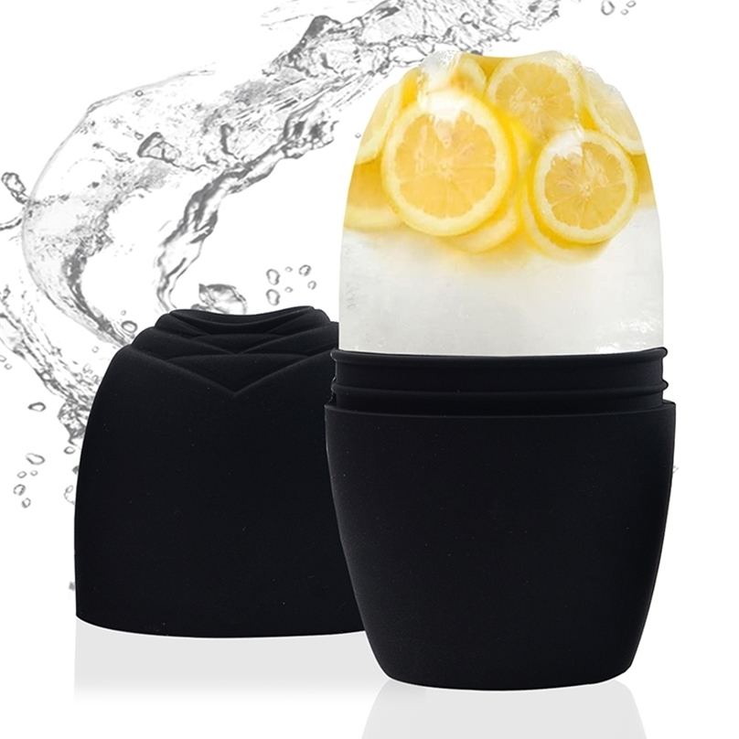 Silicone Ice Cube Trays Beauty Ice Ball Face Massager Con Eye Roller Treatment Reduce Skin Care 240626
