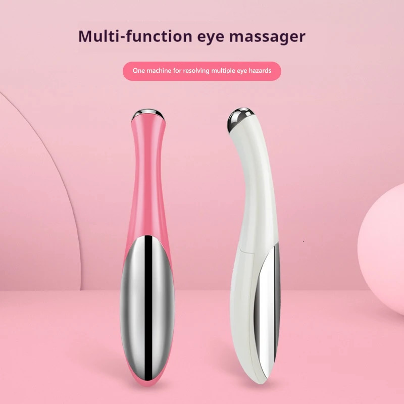 Portable Eye Massager Electric Vibration Anti-Ageing Eye Massage Dark Circle Removal Beauty Face Eye Care Pen 240626
