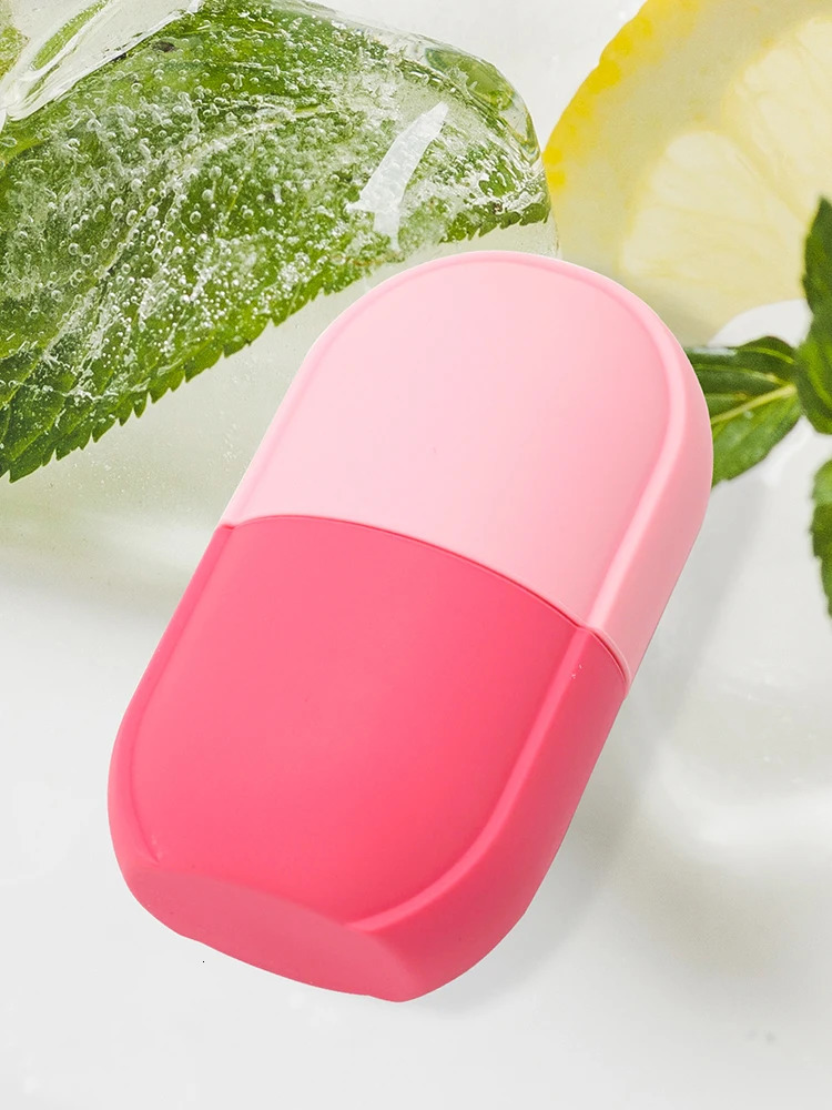 Silicone Ice Cube Trays Beauty Ice Ball Face Massager Con Eye Roller Treatment Reduce Skin Care 240626