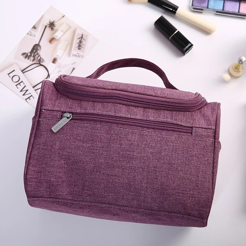 Waterproof Hook Up for Women Cosmetic Bag Travel Organizer Men Makeup Make Case Bathroom Toiletry Pouch Wash Neceser 240626