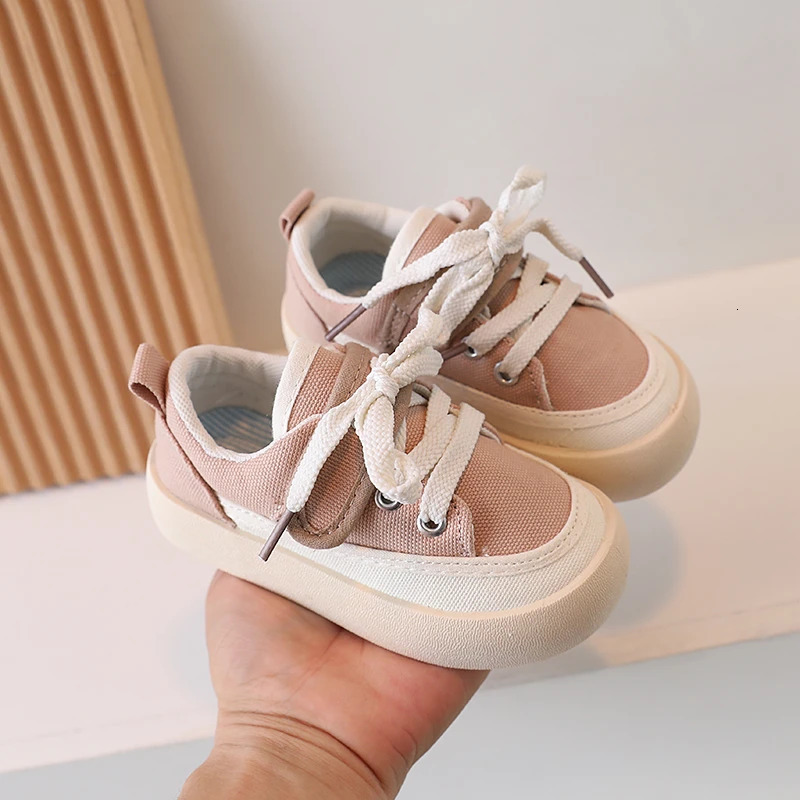 Childrens Shoes Summer New Boys Canvas Shoes Multi purpose Childrens Shoes Girls Soft Sole Casual Shoes Tie Sapatiras 240627 S251027