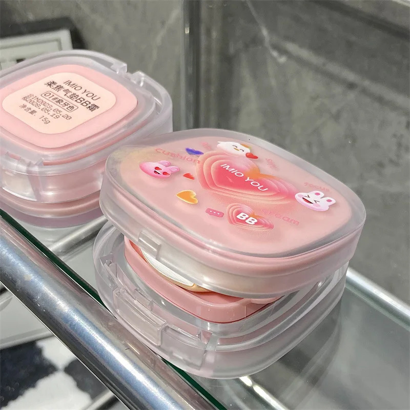 IMIO YOU Skin Nourishing Air Cushion BB CC Cream Concealer Lasting Moisturizing Liquid Foundation Mixed Oil Dry Skin 240626