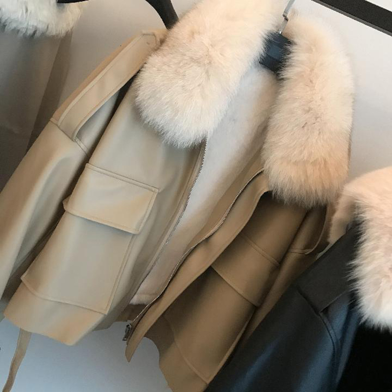 2024 Plush Thicken Women's Parkas Coat Windbreak Warm Jacket Female Vintage Loose Big Fur Collar Winter coat F6.27#97.75