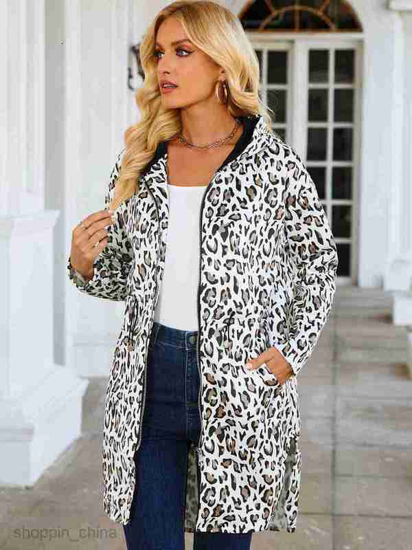 fashion Women Jackets Coats Women's Autumn/Winter Hooded Zipper Long Coat