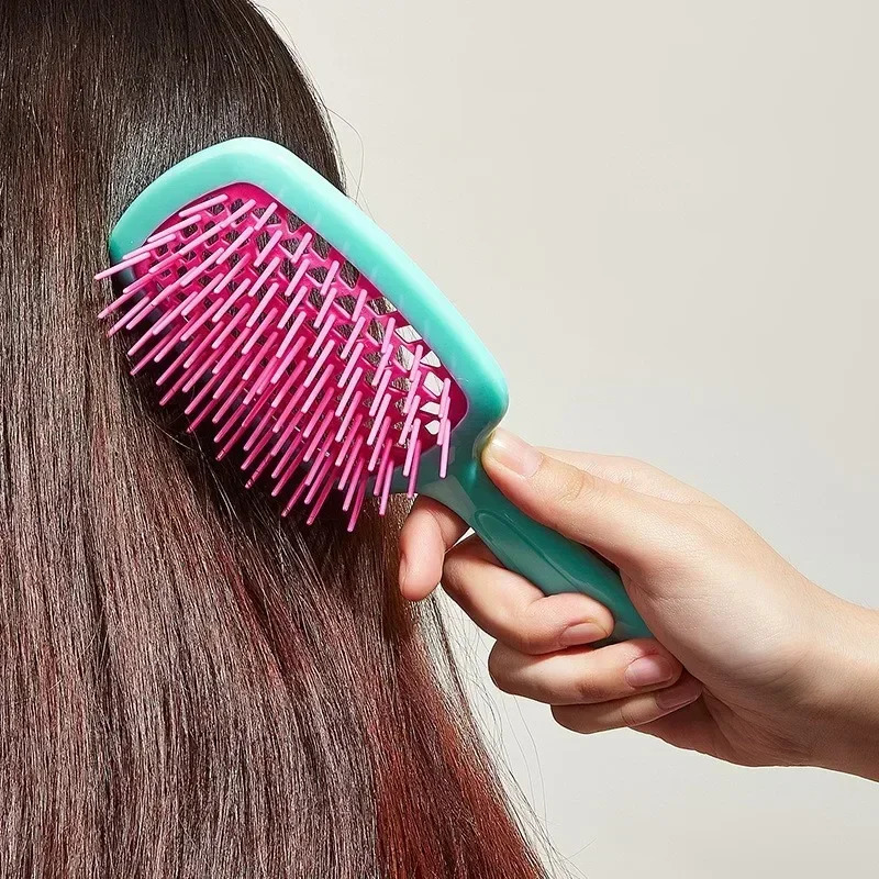 Womens Hair Massage Scalp Brush Reduce Hair Loss And Dandruff 1 Scalp Massage Wide Tooth Air Cushion Comb High Quality Comb 240626