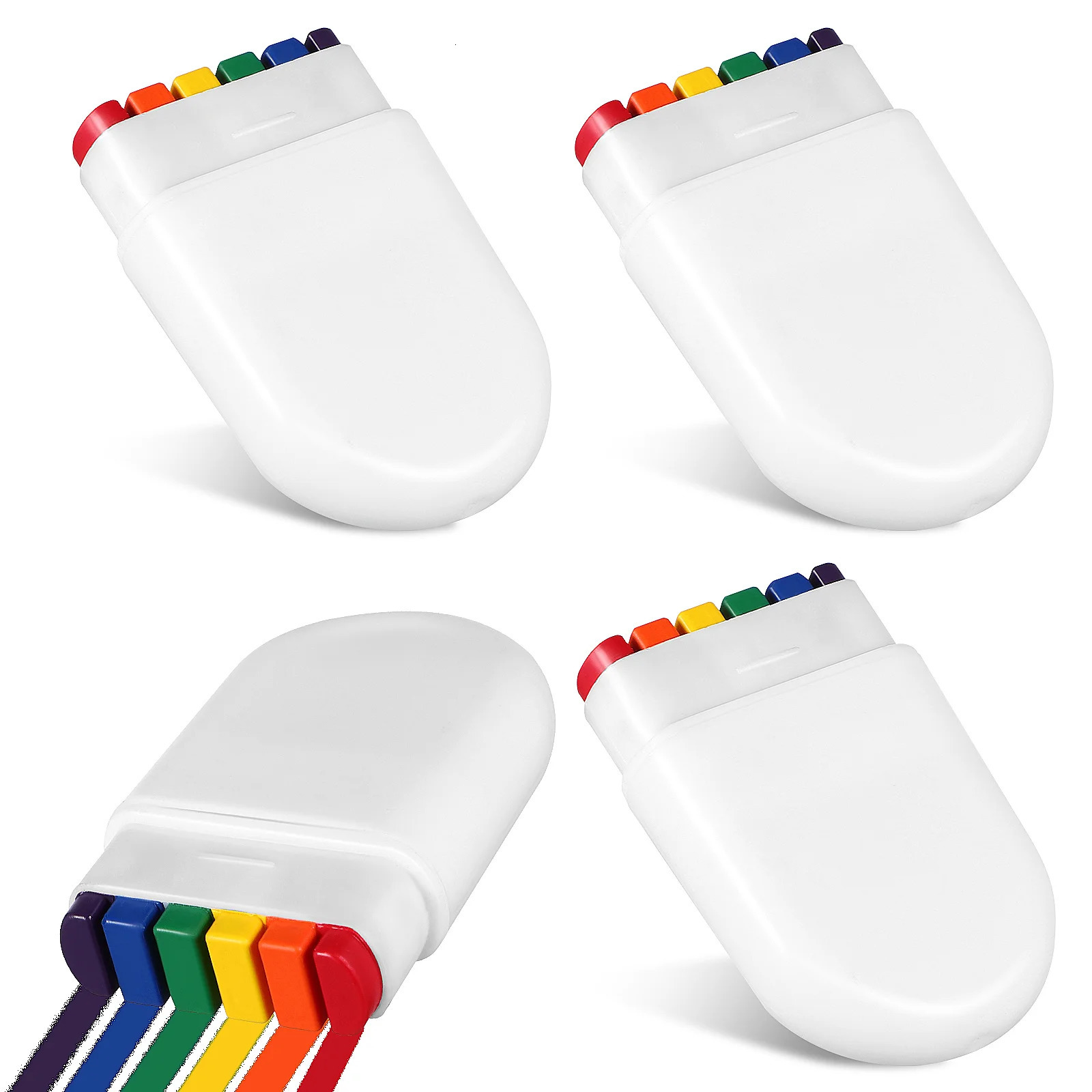 4pcs Pride Face Paint Rainbow Make Face Body Paint Sticks Color Crayons Party Supplies 240626