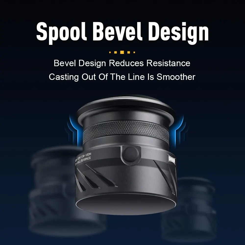 Kingdom Tegmen 5.2 1 6.2 1 143g Spinning Fishing Reels High Speed Gear Ratio Light Carbon Fiber Body Drag 101 Bearing Quantity 240620